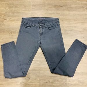 J Brand Gray Skinny Jeans